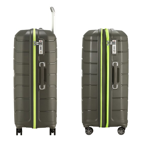 Samsonite Flux 4 Rollen Trolley 75 cm mit Dehnfalte