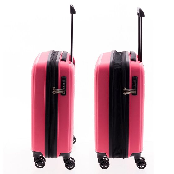 Gladiator 1700 4 Rollen Kabinentrolley 55 cm mit Dehnfalte