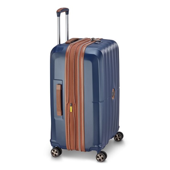 Delsey Paris Carrousel 2 4 Rollen Trolley 68 cm mit Dehnfalte