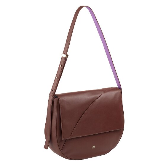 DuDu Formentera Schultertasche Leder 34 cm