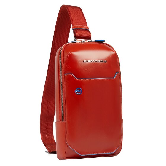 Piquadro Blue Square Umhängetasche Leder 28 cm