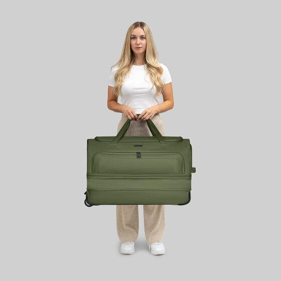 Redolz Duffle Essentials 2-Rollen Reisetasche 70 cm L mit Dehnfalte