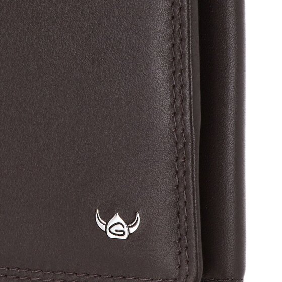 Golden Head Polo Geldbörse RFID Schutz Leder 10 cm