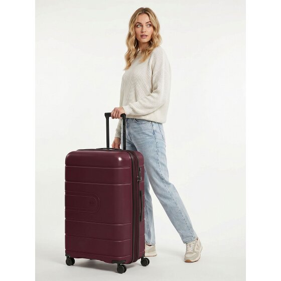 Redolz Essentials 11 4 Rollen Trolley 76 cm mit Dehnfalte
