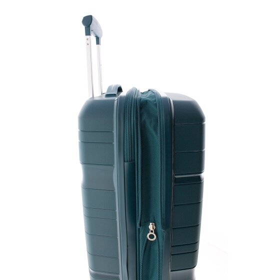 Gladiator 3800 4 Rollen Kabinentrolley 55 cm mit Dehnfalte