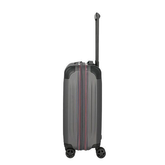 Travelite Dynamiic 4 Rollen Kabinentrolley 55 cm mit Dehnfalte