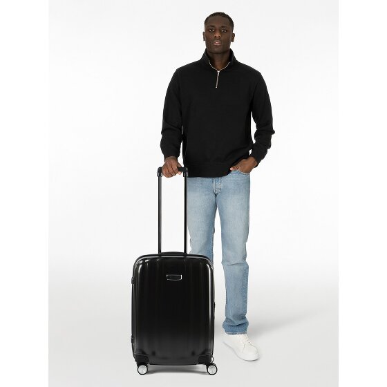 Samsonite Lite-Cube Dlx Chrome 4 Rollen Kabinentrolley 55 cm