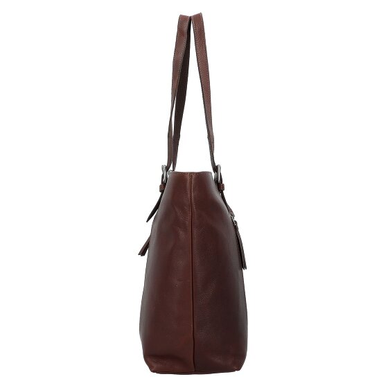 Jack Kinsky Montreal Schultertasche Leder 34 cm