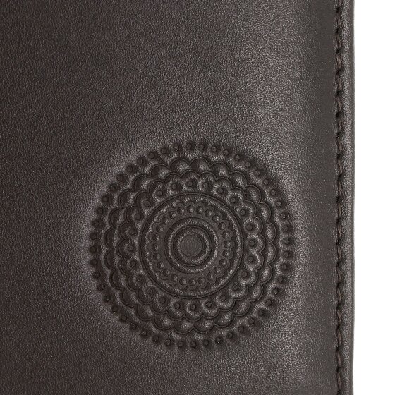 oxmox Leather Geldbörse RFID Schutz Leder 10 cm