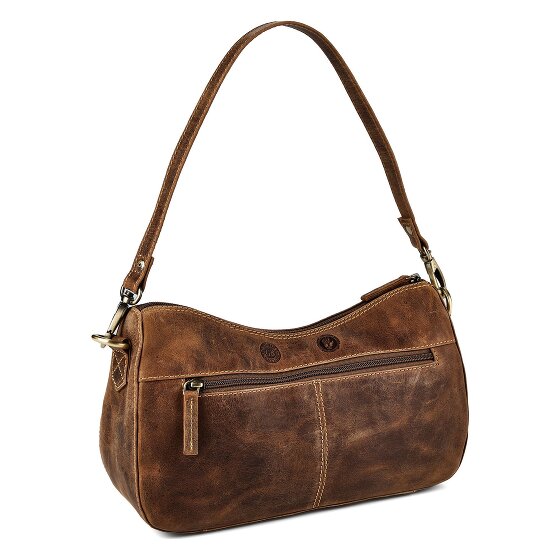 Greenburry Vintage Schultertasche Leder 31.5 cm