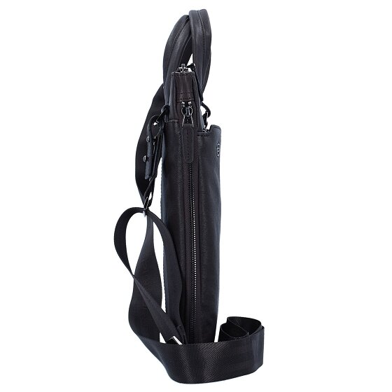 Piquadro Black Square Aktentasche Leder 42 cm Laptopfach