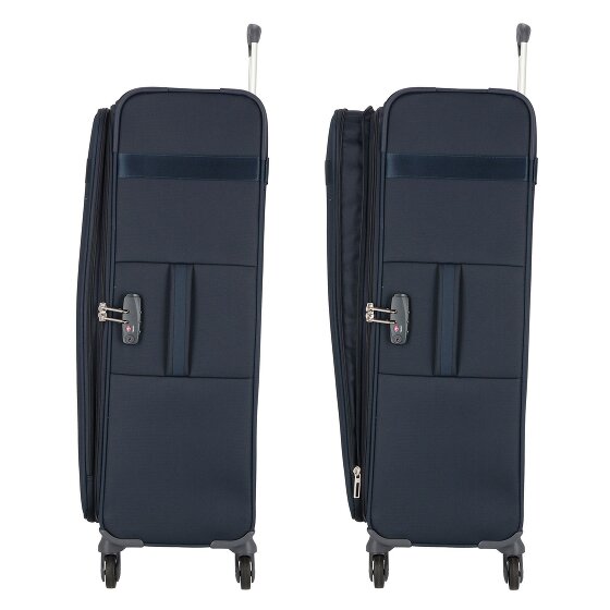 Samsonite Citybeat 4 Rollen Trolley 78 cm mit Dehnfalte