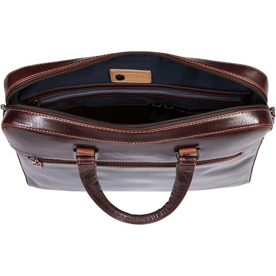 Jekyll & Hide Oxford Aktentasche RFID Schutz Leder 40 cm Laptopfach