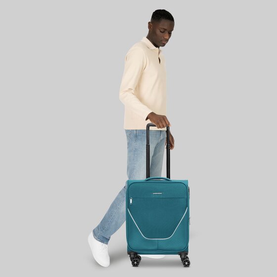 Stratic taska 4-Rollen Kabinentrolley S 55 cm mit Dehnfalte