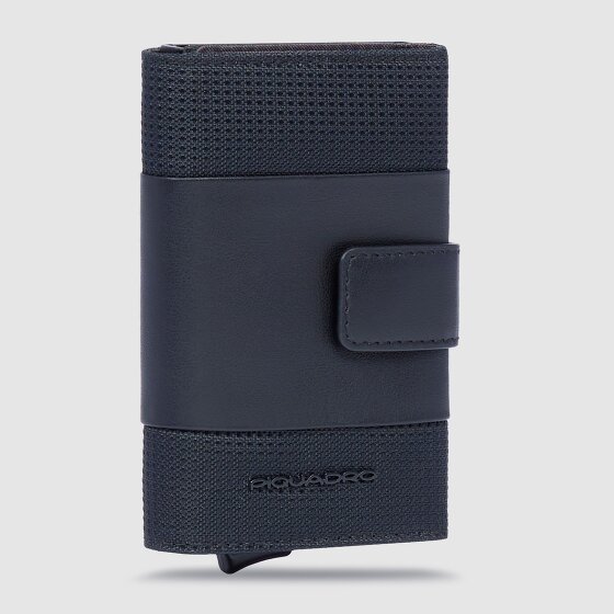 Piquadro PQ-Earth Kreditkartenetui RFID Schutz Leder 6.5 cm