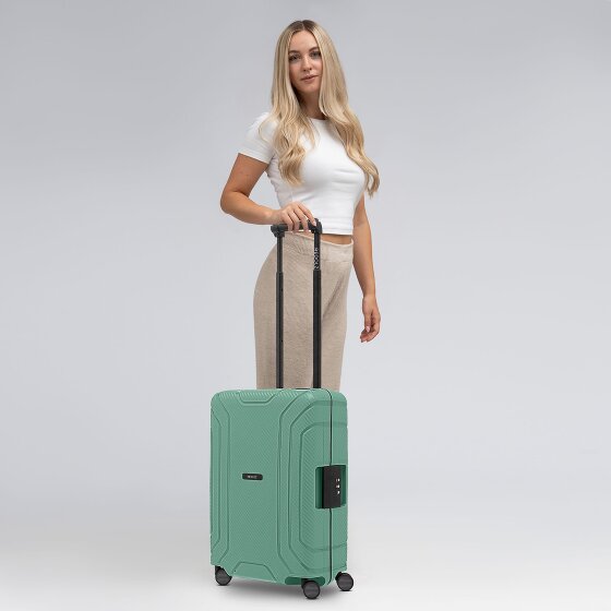 Redolz Essentials 15 4-Rollen Kabinentrolley 55 cm mit Dreipunkt-Verschluss