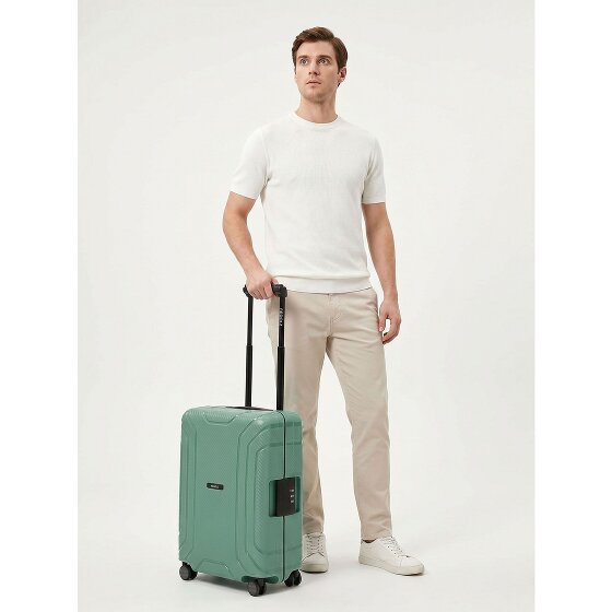 Redolz Essentials 15 4-Rollen Kabinentrolley 55 cm mit Dreipunkt-Verschluss