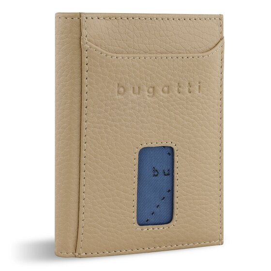 bugatti Secure Slim Geldbörse RFID Schutz Leder 8 cm