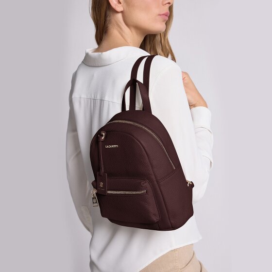 Lazarotti Bologna Leather1 City Rucksack Leder 27 cm