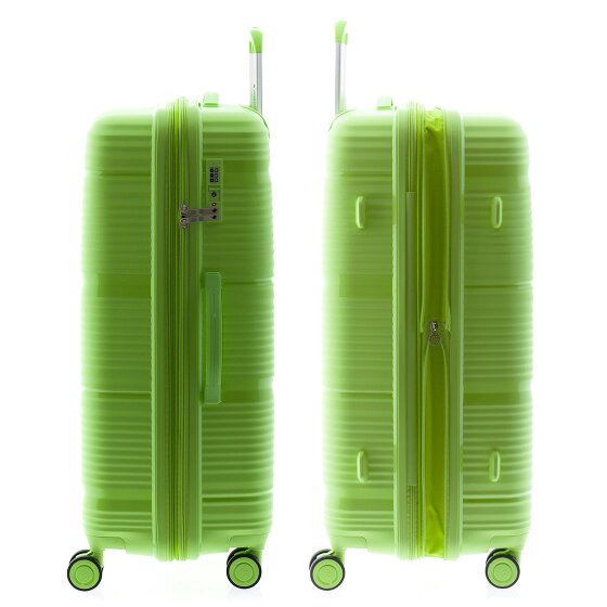 Gladiator 0800 4 Rollen Trolley 76 cm mit Dehnfalte