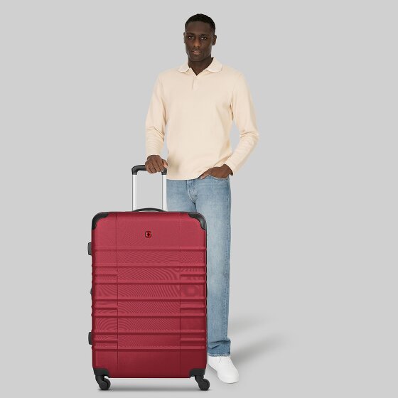 Wenger Amplar Evo 4 Rollen Trolley L 75 cm mit Dehnfalte