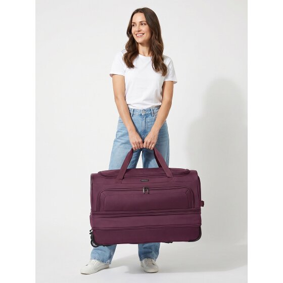 Redolz Duffle Essentials 2-Rollen Reisetasche 70 cm L mit Dehnfalte