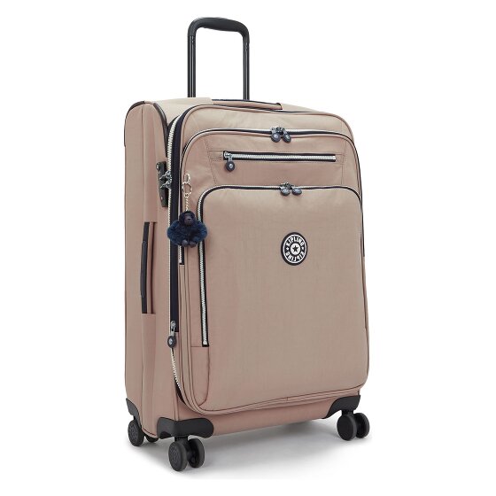 Kipling Basic New Youri Spin 4 Rollen Trolley M 68 cm mit Dehnfalte