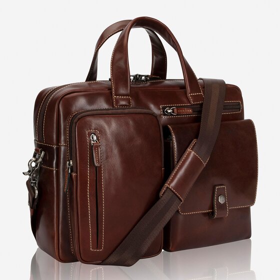 Jekyll & Hide Oxford Aktentasche Leder 38 cm Laptopfach