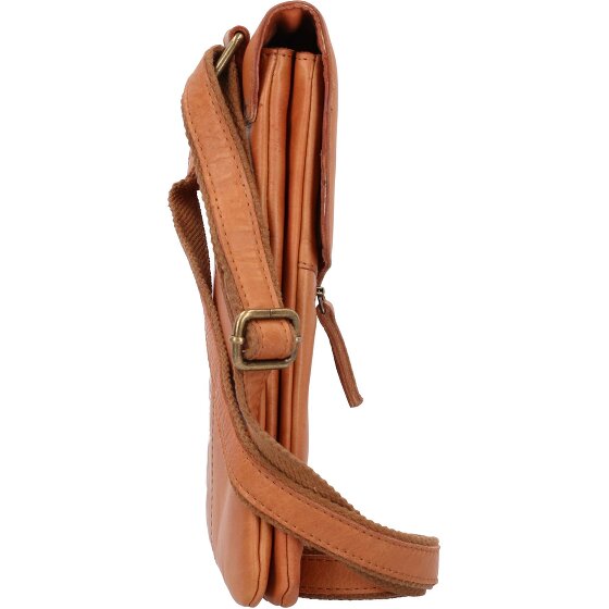 Greenland Nature GreenLand NATURE Umhängetasche Leder 24 cm