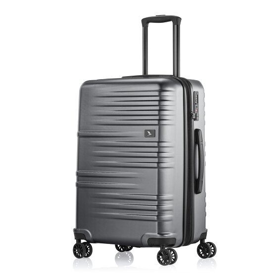 Pack Easy Mena 4 Rollen Trolley 64 cm mit Dehnfalte