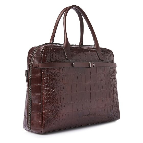 Castelijn & Beerens Lisa Aktentasche RFID Schutz Leder 41 cm Laptopfach