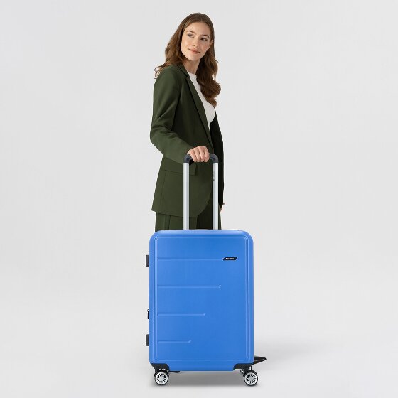 Gabol Future Plus 4 Rollen Trolley 66 cm mit Dehnfalte
