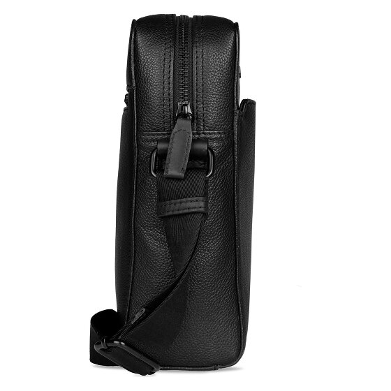 bugatti Black Umhängetasche Leder 20 cm