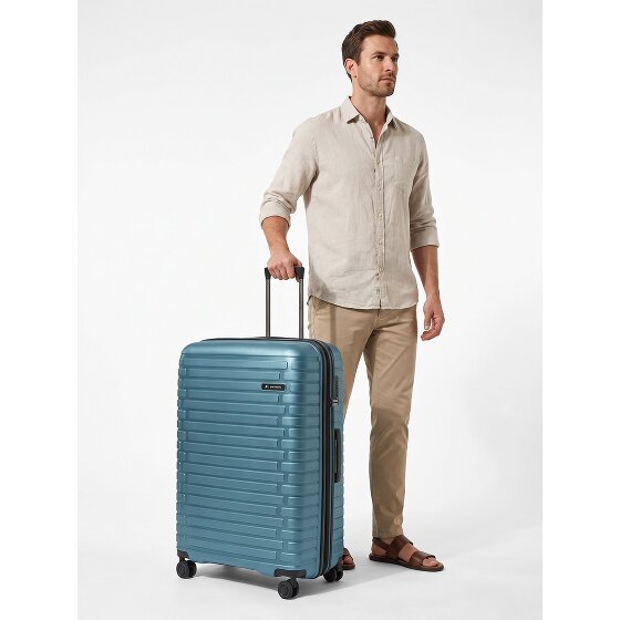 Pactastic Collection 04 THE LARGE + 4 Rollen Trolley L 75 cm mit Dehnfalte