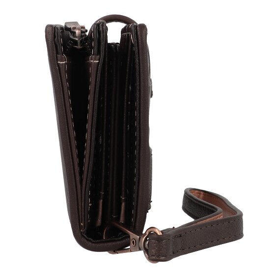 Anekke Shoen Brown Geldbörse RFID Schutz 19 cm