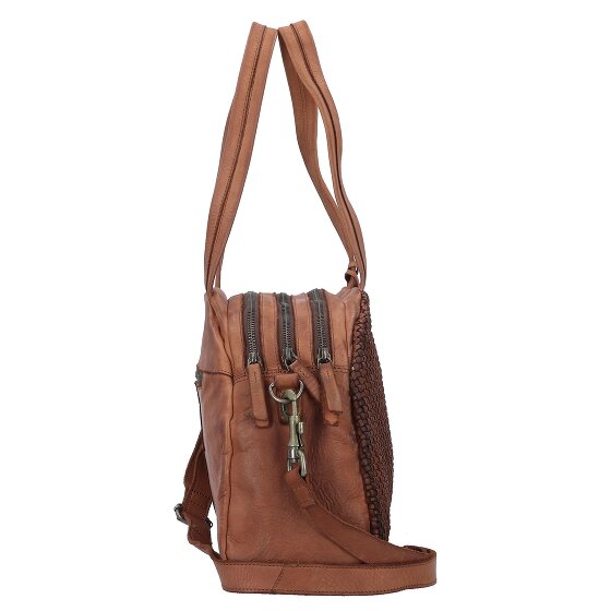 Harbour 2nd Soft Weaving Alina Schultertasche Leder 35 cm