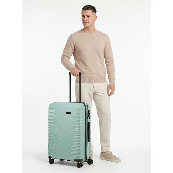 Farmhood Straw Edition 4 Rollen Trolley 67 cm mit Dehnfalte