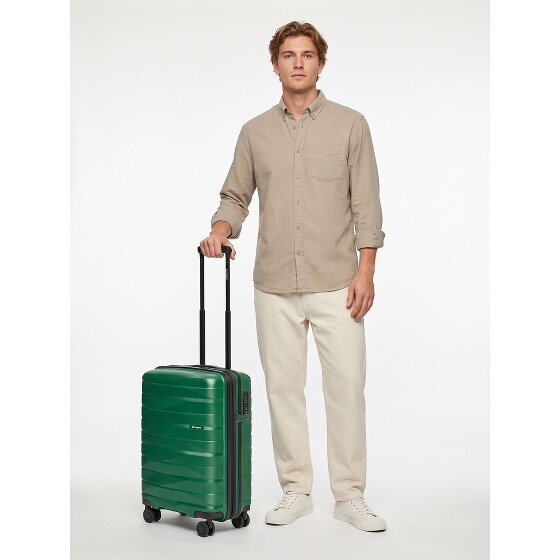 Bergpfeil Travel 4 Rollen Kabinentrolley S 55 cm mit Dehnfalte