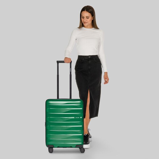 Bergpfeil Travel 4 Rollen Kabinentrolley S 55 cm mit Dehnfalte