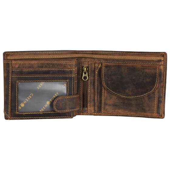 Greenburry Vintage Adler Geldbörse Leder 12,5 cm