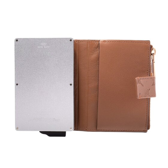 Joop! Leggero Stampa leggero stampa Kreditkartenetui RFID Schutz Leder 7 cm