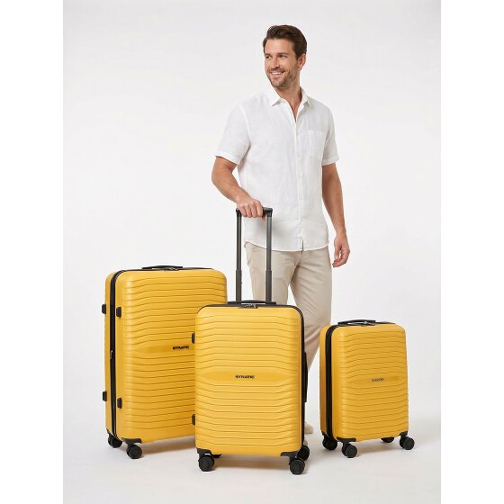Stratic Shine 4 Rollen Kofferset 3-teilig mit Dehnfalte