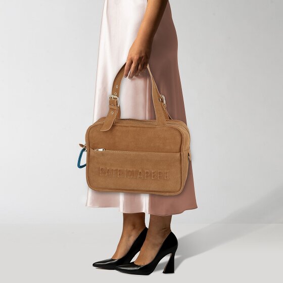 Patrizia Pepe (Im)Perfection Schultertasche Leder 35 cm