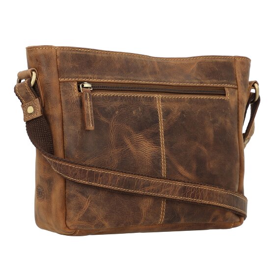 Greenburry Vintage Umhängetasche Leder 29 cm