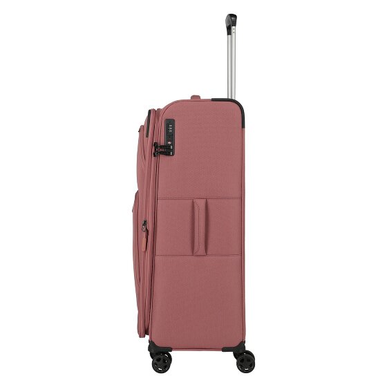 Travelite Kick Off 4 Rollen Trolley L 78 cm mit Dehnfalte