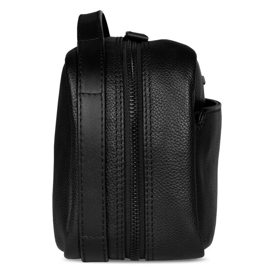 bugatti Black Kulturbeutel Leder 21 cm
