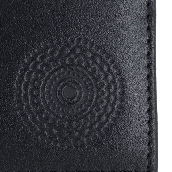 oxmox Leather Geldbörse RFID Schutz Leder 11 cm