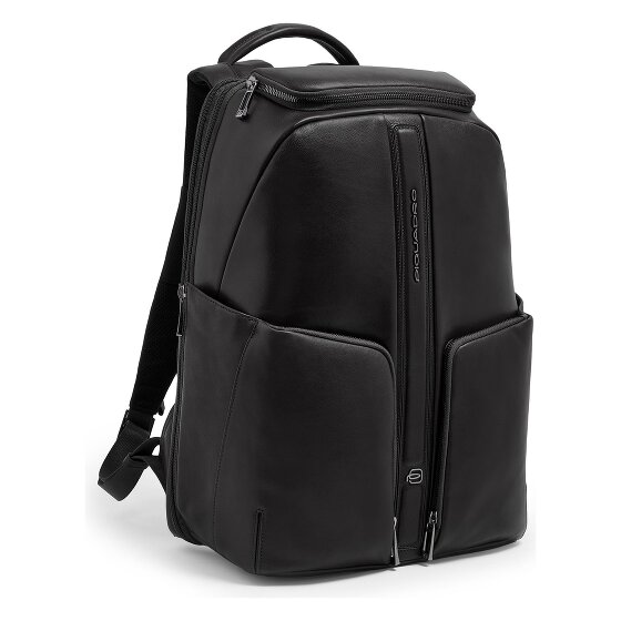 Piquadro Victor Daypack RFID Schutz Leder 46 cm Laptopfach