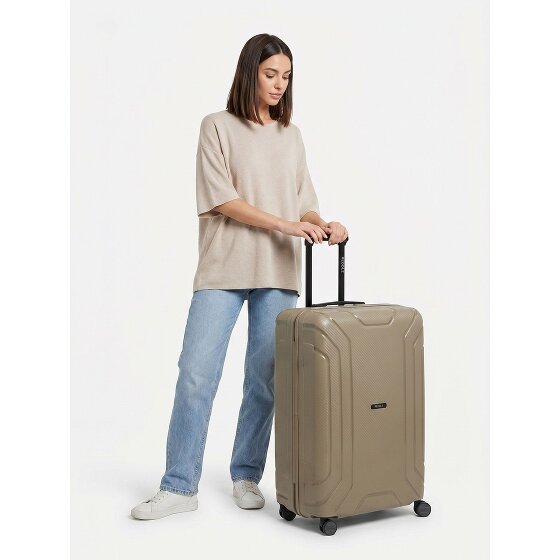 Redolz Essentials 15 4-Rollen Trolley 75 cm mit Dreipunkt-Verschluss