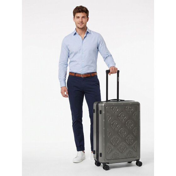 Roberto Cavalli Florence 4 Rollen Trolley 74 cm mit Dehnfalte